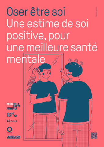 Image d'un personnage se regardant dans le miroir